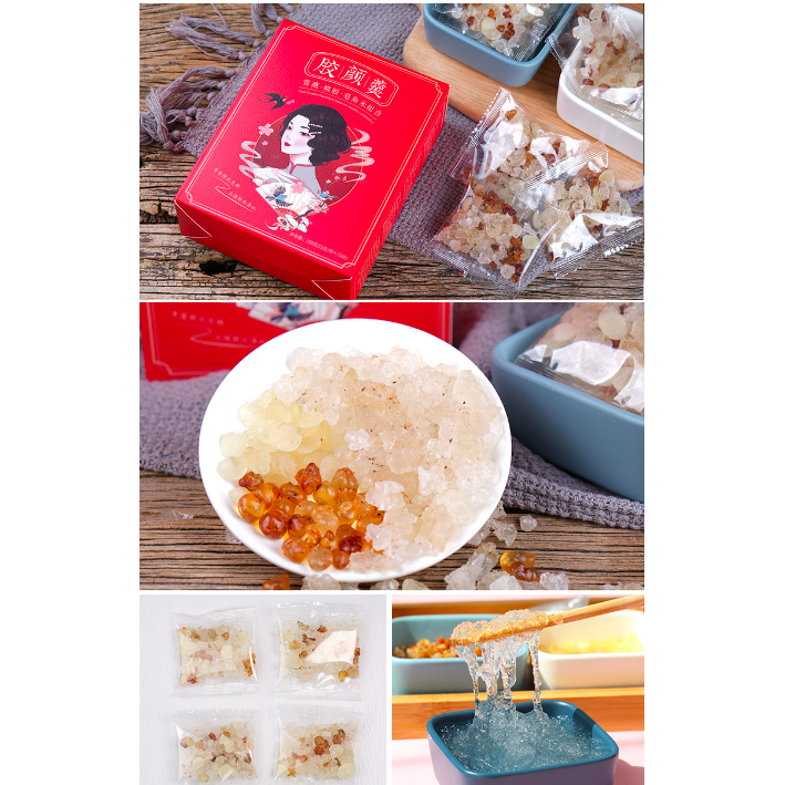 Get Peach Gum Snow Swallow and Saponin Rice Dessert Delivered Weee