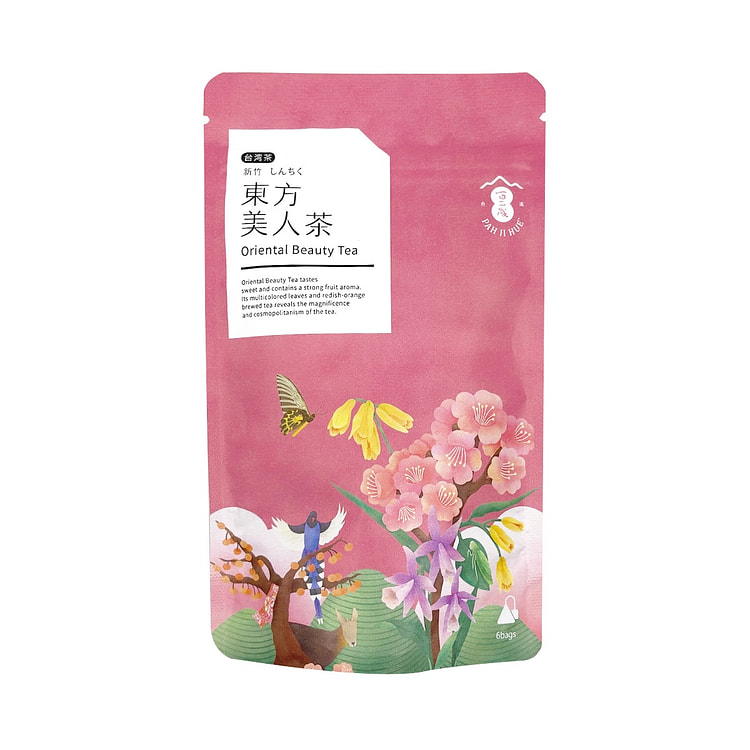 台湾【百二岁 】岛屿茶鸣-东方美人茶2g*6入