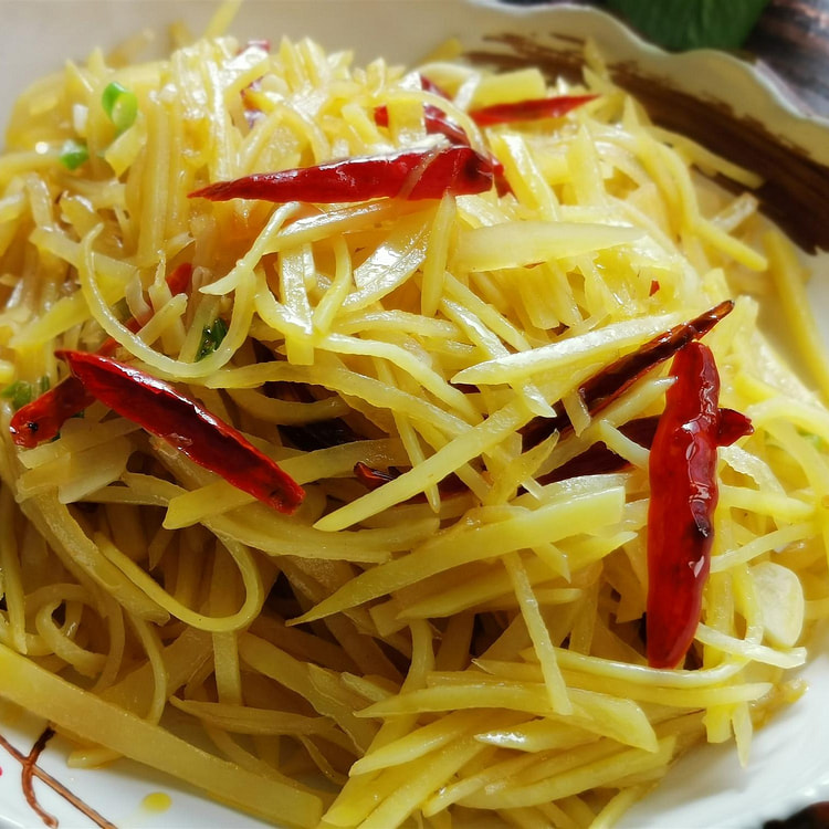 炝炒土豆丝 小碗菜 0.6 磅