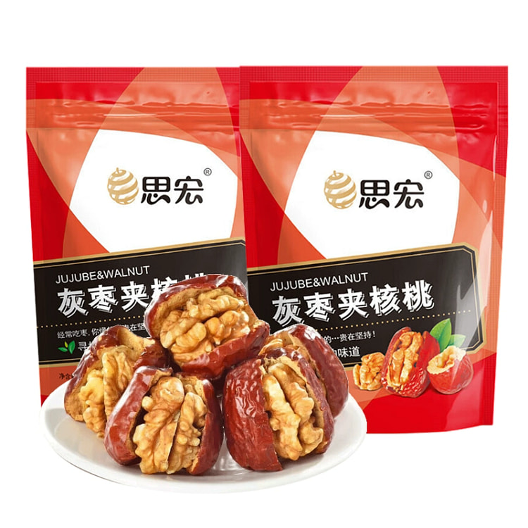 思宏 灰枣夹核桃*1袋