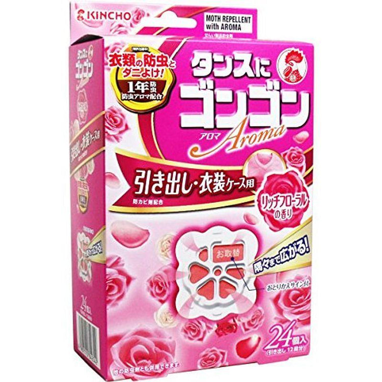 Gongon Aroma Drawer Scent Rich Floral 24 count