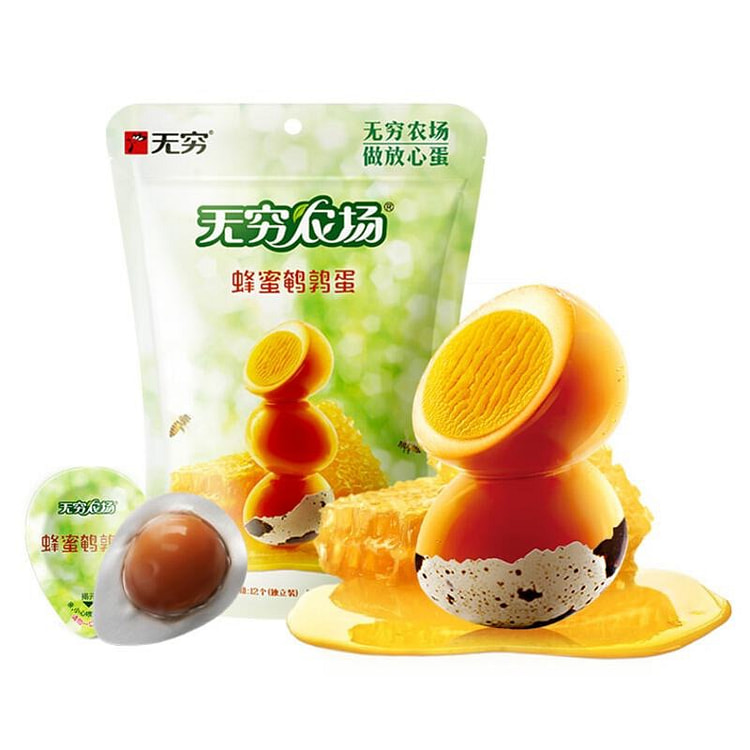 【中国直邮】无穷 蜂蜜鹌鹑蛋 70g