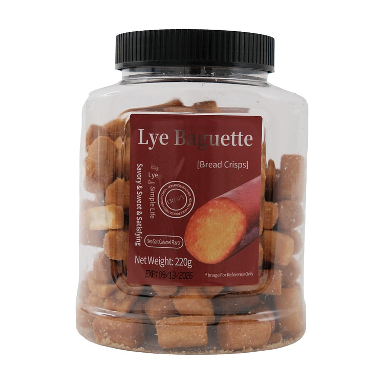 碱水法棍面包脆 海盐焦糖味 1 盒