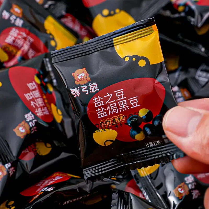 Crispy salt-baked stir-fried black beans 50 sachet 220 g