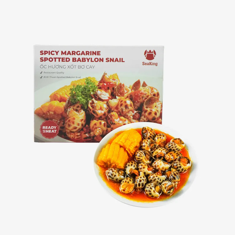 Spicy Magarine Spotted Babylon Snail (min 6)