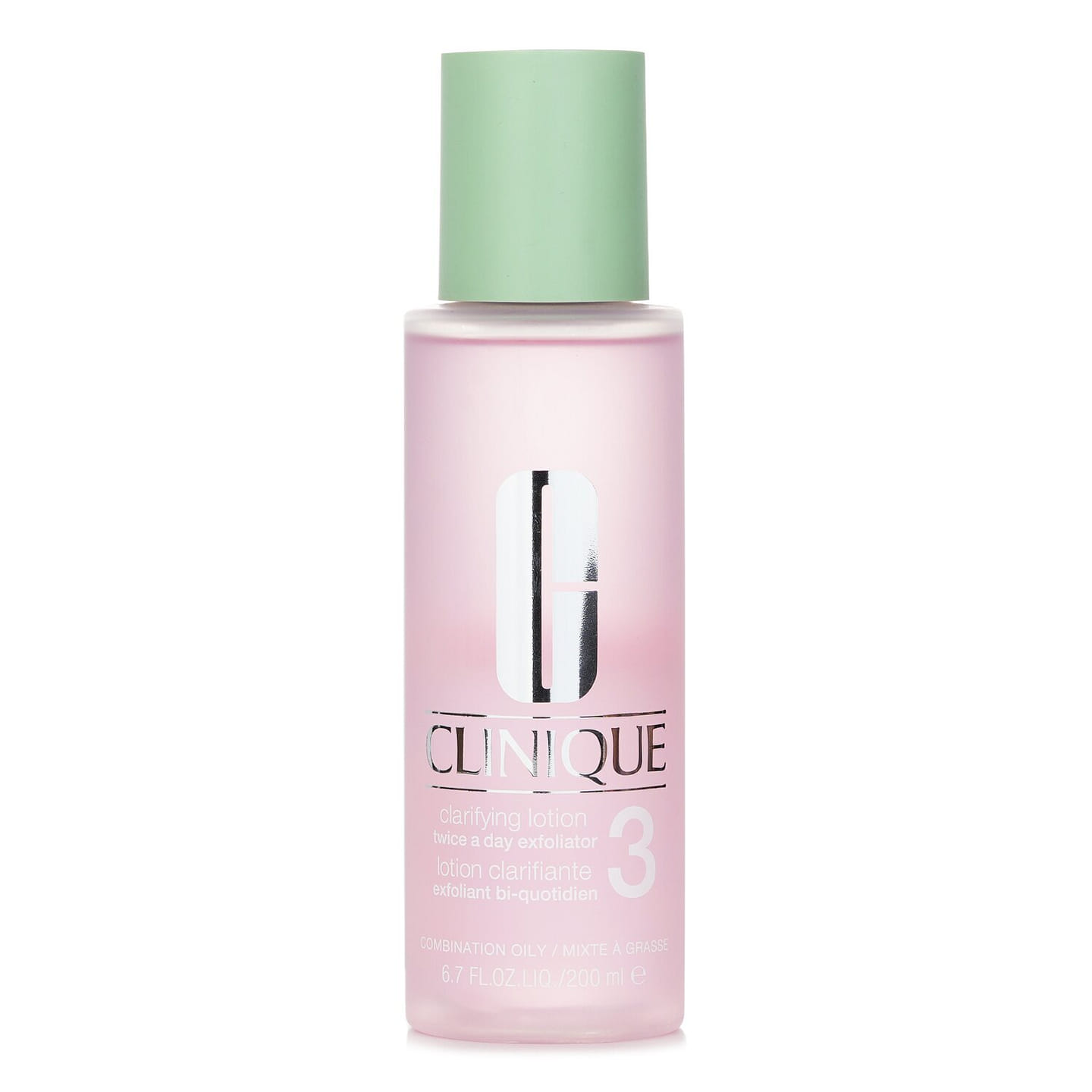 Clinique Clarifying Lotion 3 Twice A Day Exfoliator (Formulated for Asian Skin) 200ml/6.7oz 200 ml