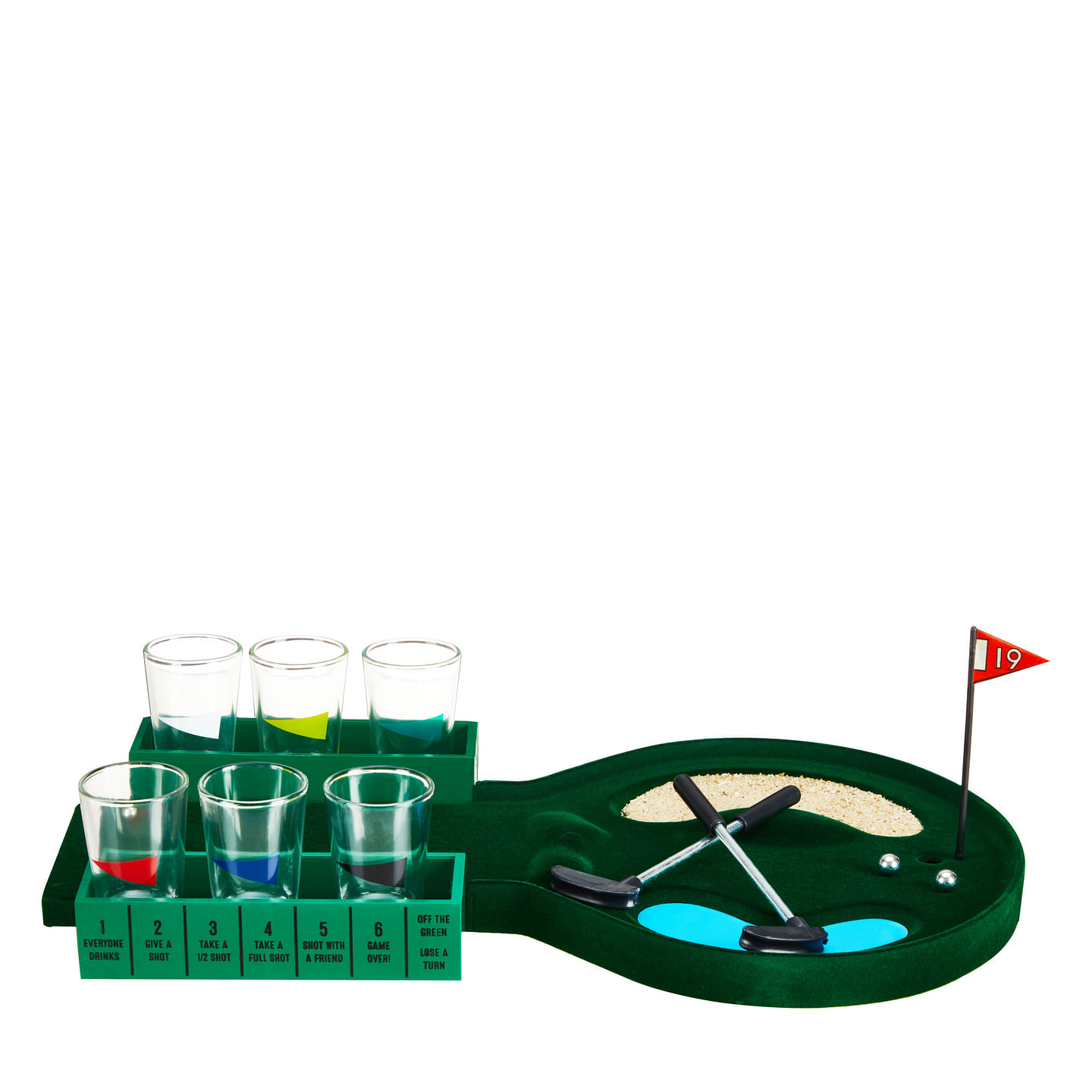 Putt & Shot Mini Golf Drinking Game 1 each