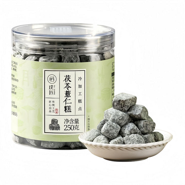璞匠 茯苓薏仁糕八珍糕点心 250g*1罐 250 克