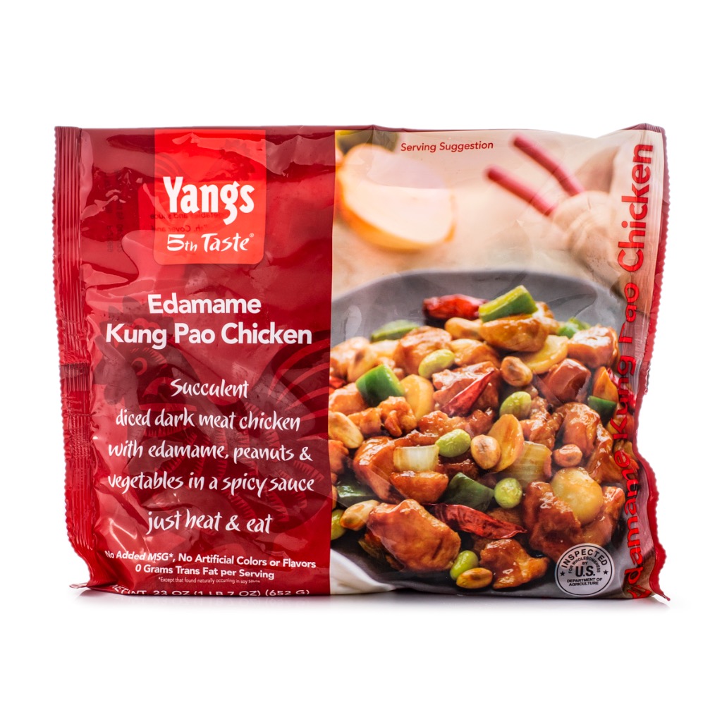 Yang's Edamame Kung Pao Chicken - Weee!