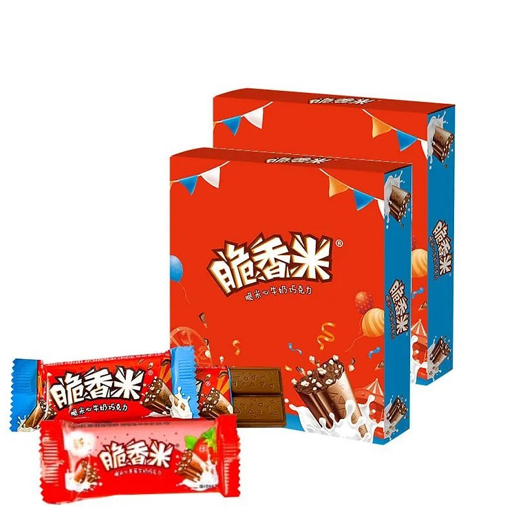 Crunchy rice center milk chocolate 192 g