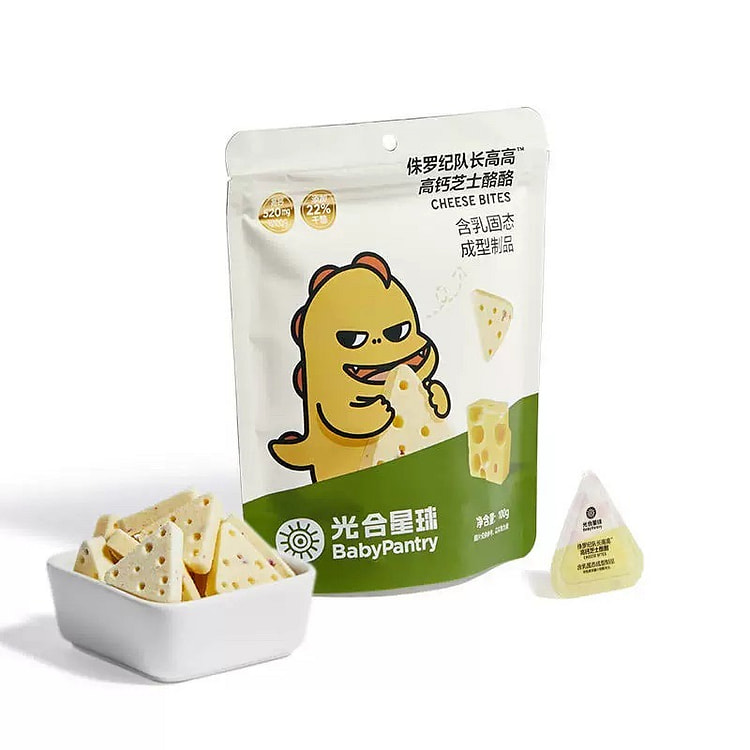 【光合星球】高钙芝士奶酪快儿童营养三角奶酪 1袋 100 克