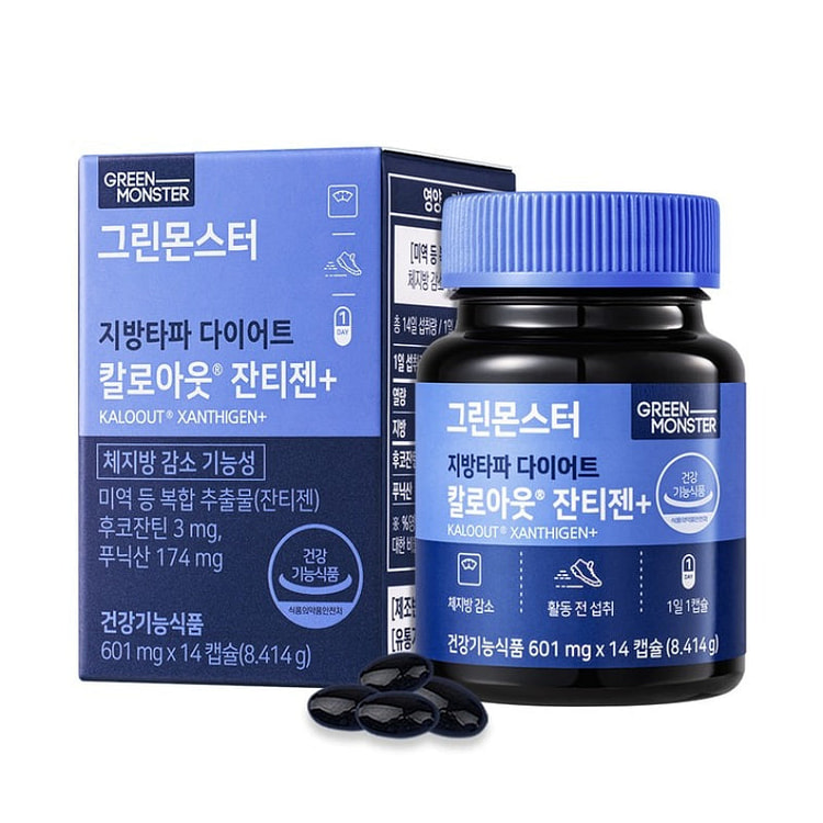 Green Monster 海带石榴籽油瘦身胶囊 1 份