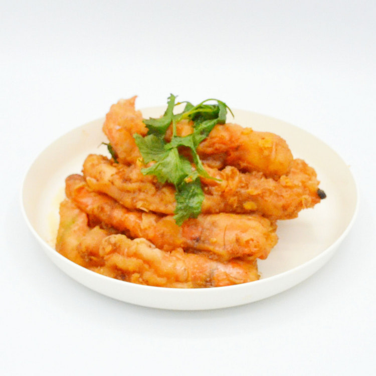 Crispy Salted Egg Yolk Shrimp 1 each
