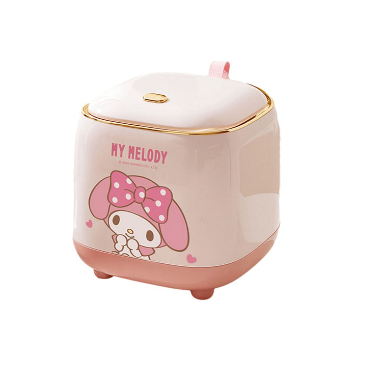 Desktop Mini Trash Can 1.5L Press-type - My Melody 1 count