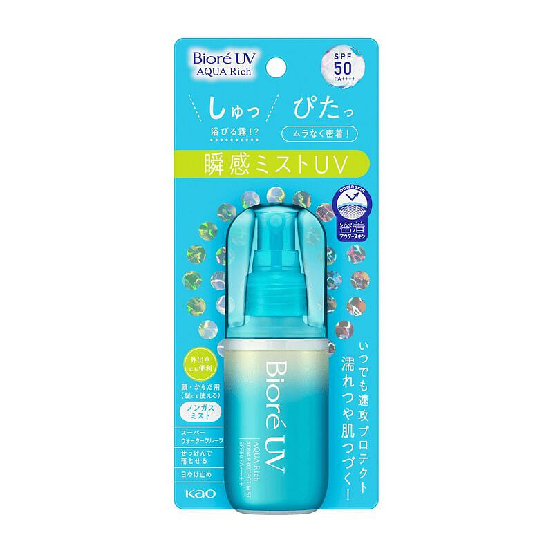 Biore UV Aqua Rich Mist SPF50 PA++++ 60ml 60 ml