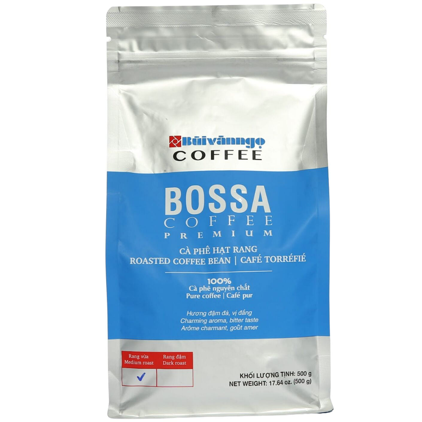IBVN BOSSA 烘焙咖啡豆 17.64 盎司 1.5 盎司