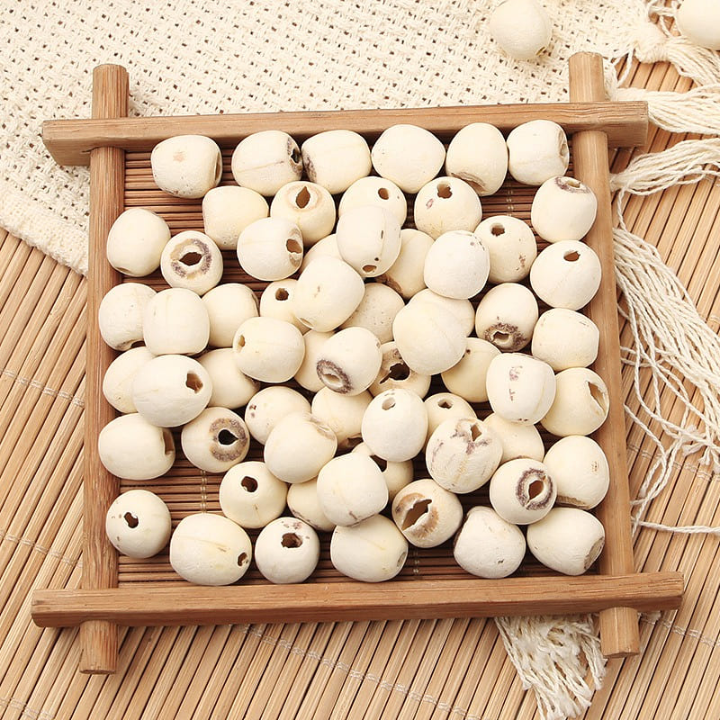Xiangtan, Hunan, removing the core of white lotus seeds 500 g