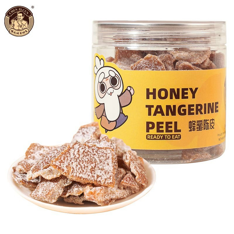 陈皮村吴村长 蜂蜜陈皮蜜饯 即食陈皮