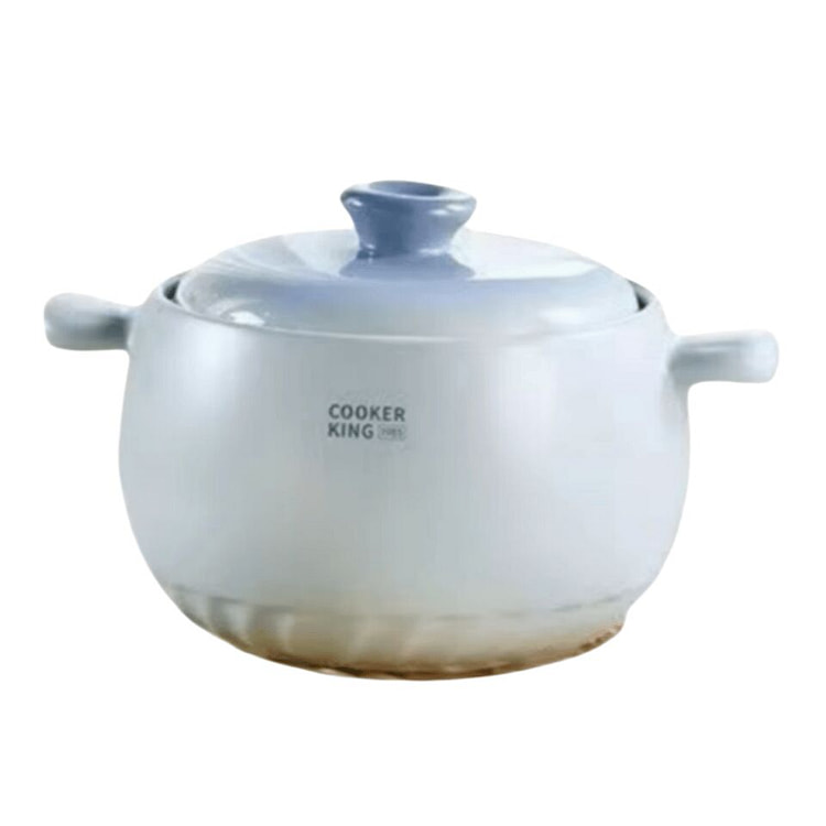 COOKER Casserole Pot Ceramic Casserole 4.5L Blue