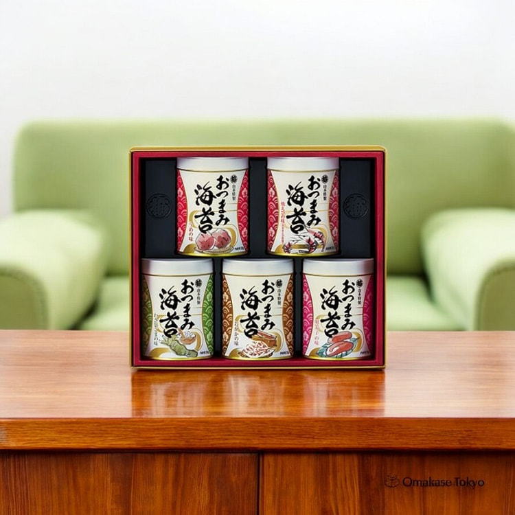 什锦零食海苔5罐装