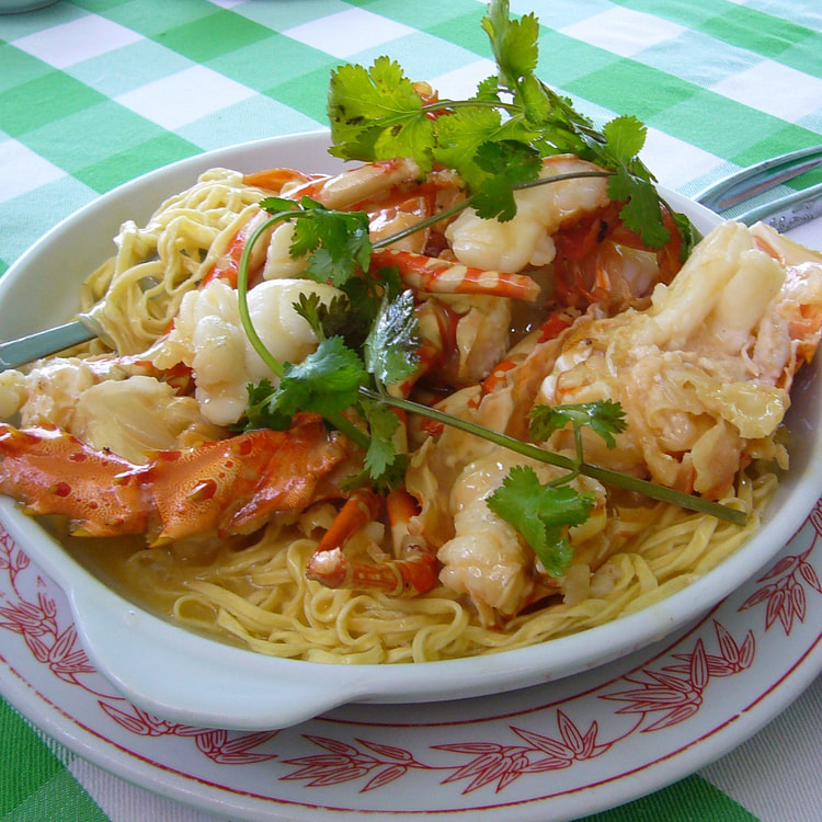 Single Lobster with Soft Noodle 1 each