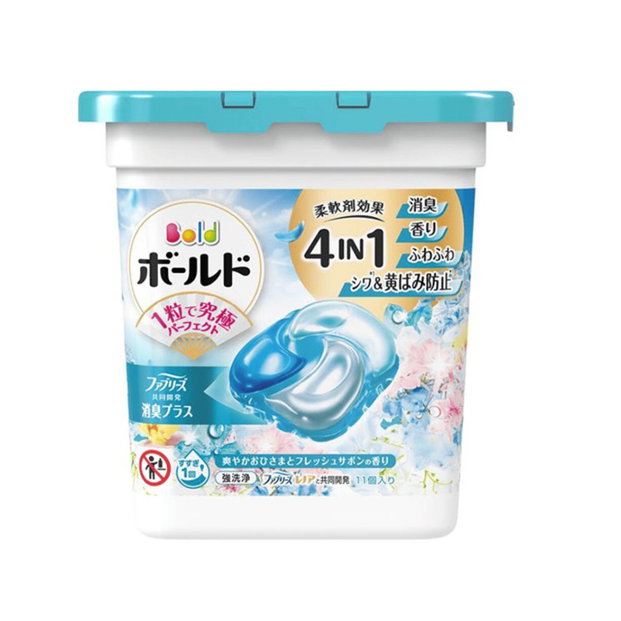 P&G Bold 4 in 1 Laundry Detergent Ball 1 each