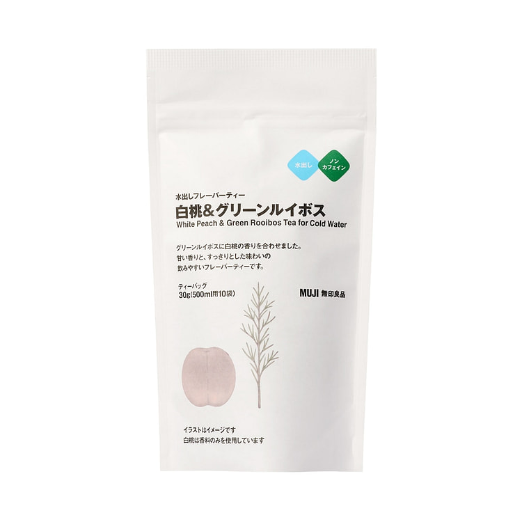 MUJI无印良品 白桃路易波士冷泡茶 10包 1 份