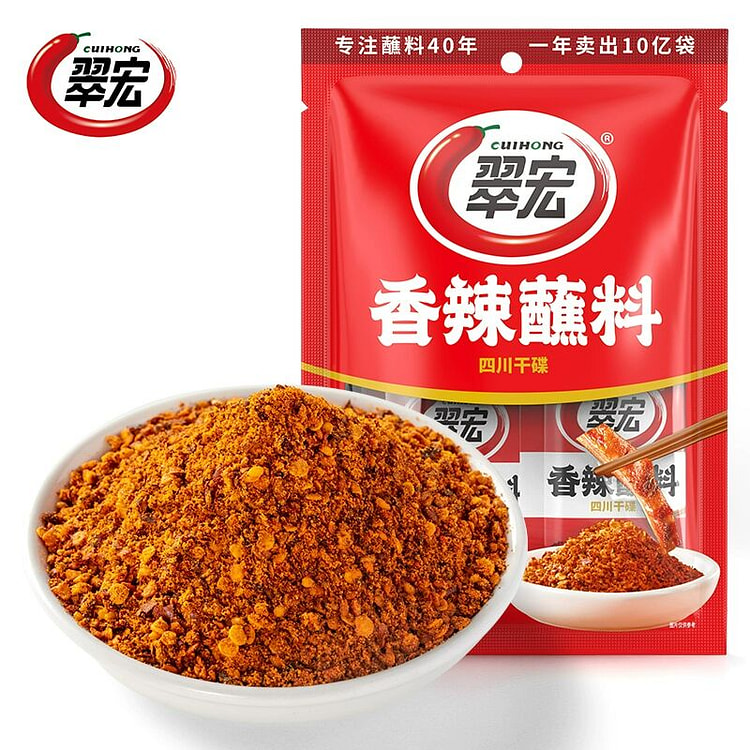 翠宏香辣蘸料10g*30袋小包装