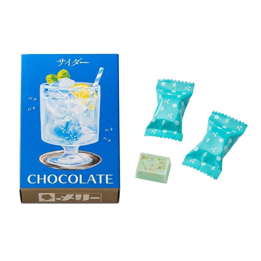 Mary''s はじけるキャンディチョコレート。 サイダー 5個入 - Weee!