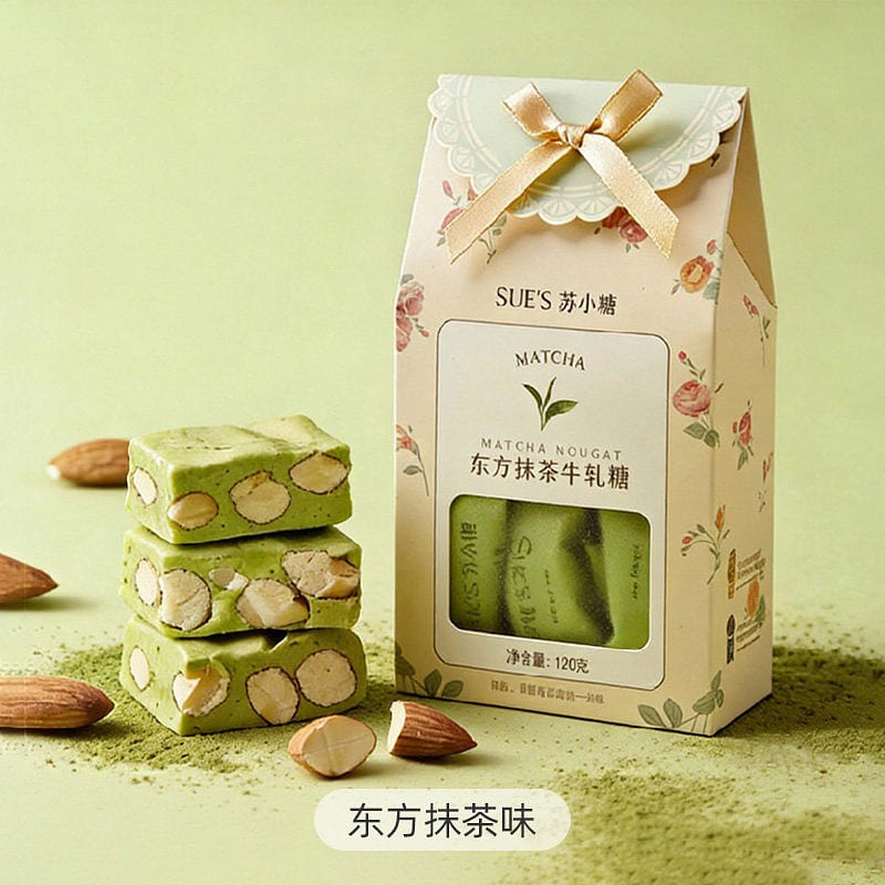 Su Xiaotang Handmade Niujuan Sugar Matcha Flavor 120 g