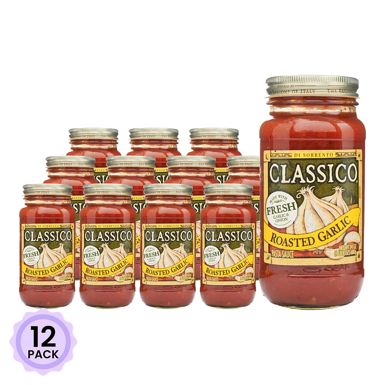 Classico 蒜香意大利面酱 24 盎司*12 包