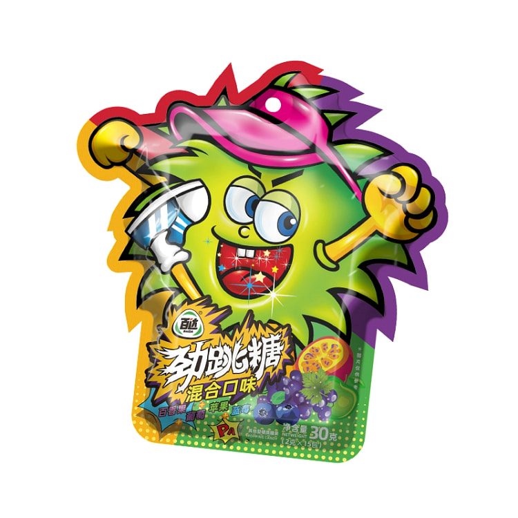 百达跳跳糖混合味30g*1袋 30 克