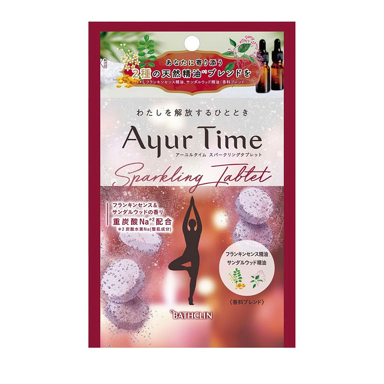 巴斯克林 Ayur time 美容液精油浴盐 片状