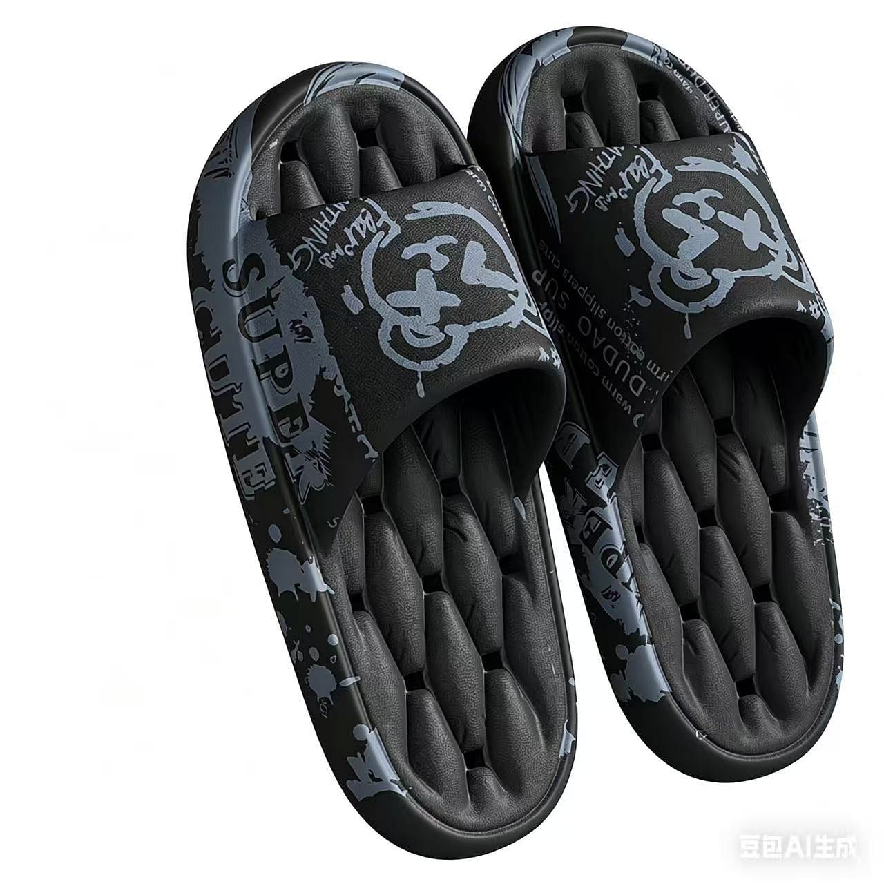 Bathroom men’s anti slip slippers size 44-45/1 pai 1 each