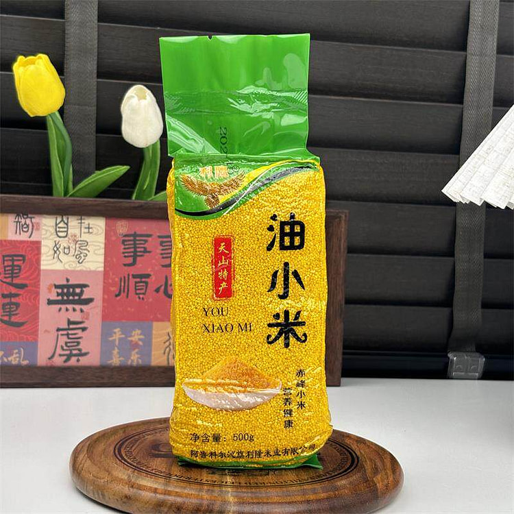 高品质赤峰油小米500g*1袋 500 克