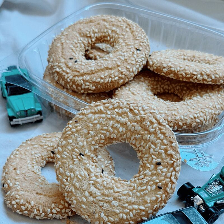 Sesame Donut Cookies 8pcs 1 each