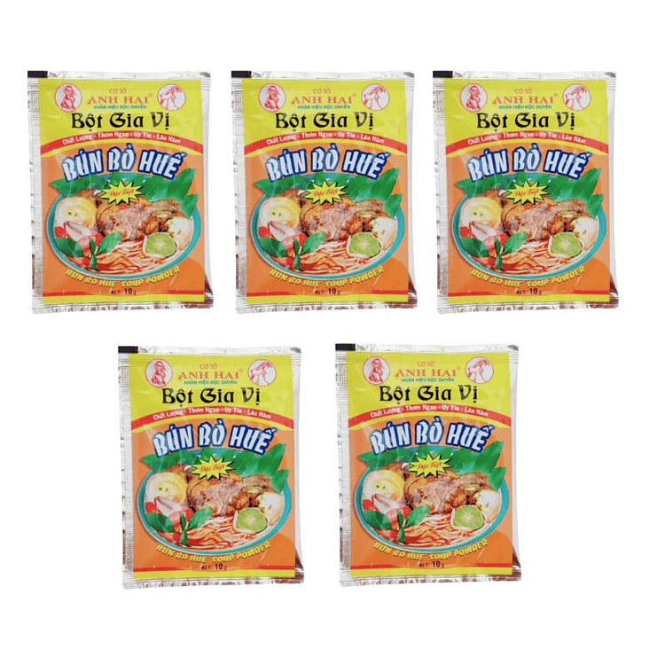 Anh Hai Beef Noodle Vietnamese Seasoning  5ct