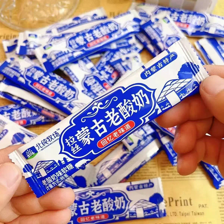 拉丝蒙古老酸奶 内蒙古草原特产奶制品奶酪 250 克