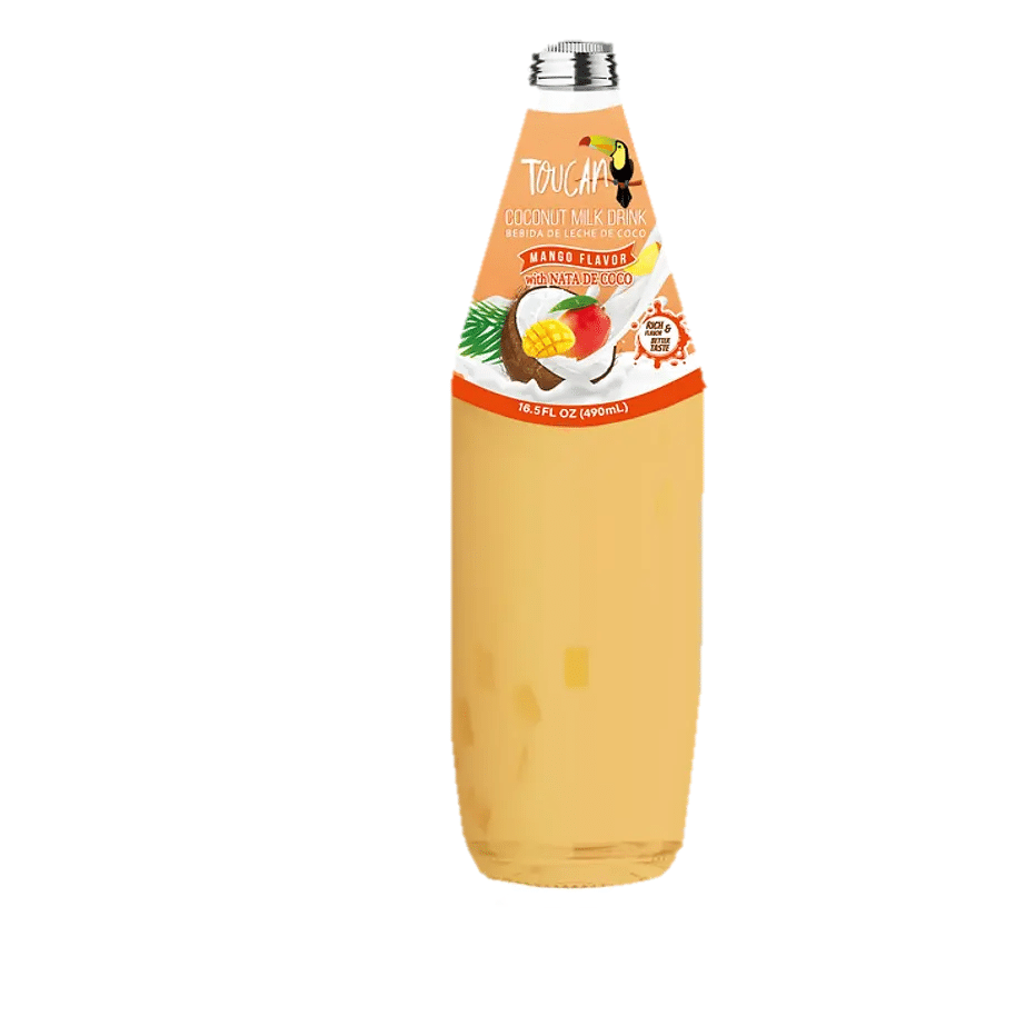 Toucan Coconut Milk with Nata de Coco Mango 16.3 oz – Case – 12 Units 1 each