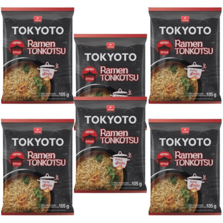 [ VIFON ] Tonkotsu Ramen Noodles Soup 105gx6 6 count