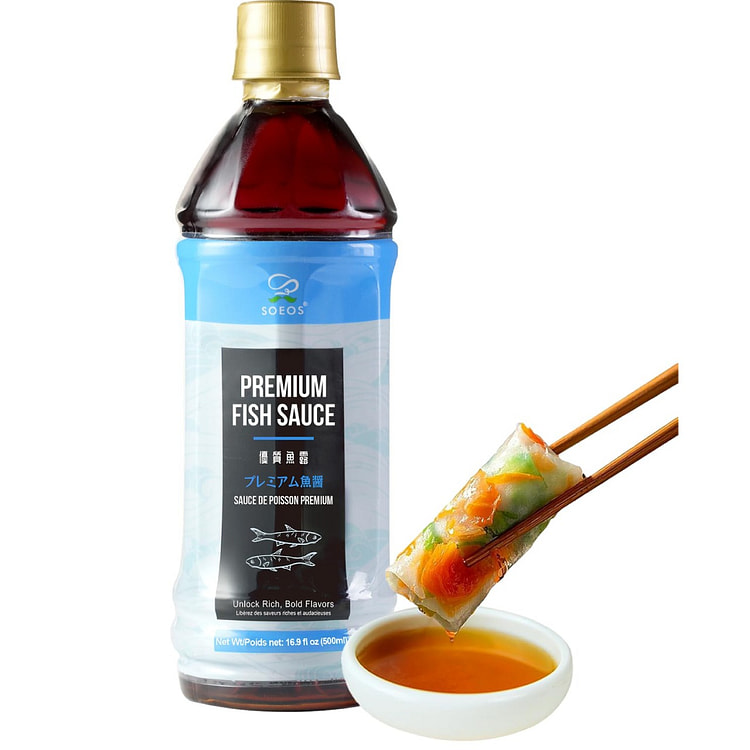 Premium Fish Sauce, 500ml Authentic Fish Sauce 1 each