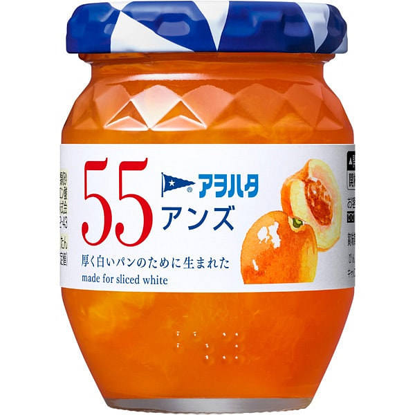 Aohata 55杏子果酱 150g 1 瓶