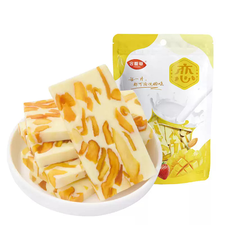 含羞草芒果之恋奶糕1袋 100 克