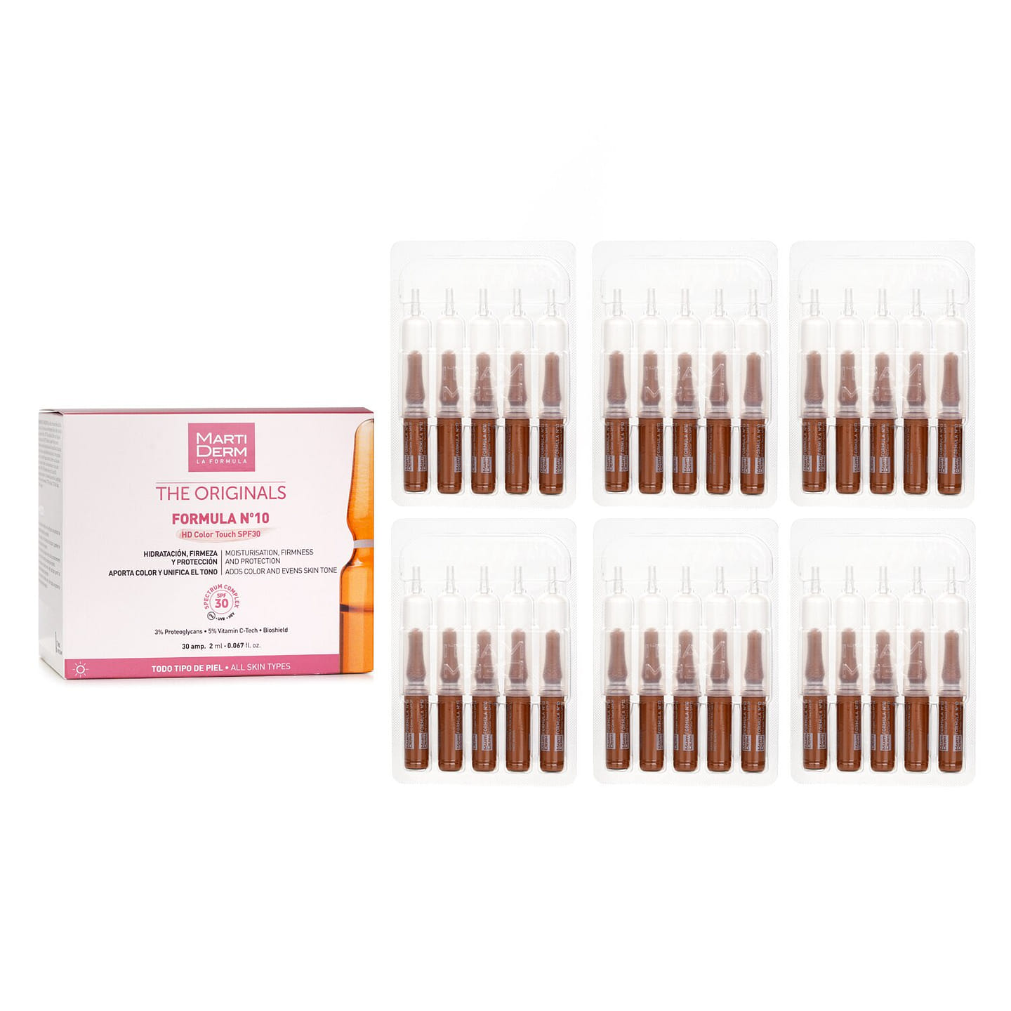 Martiderm The Originals Formula N10 Color Tou 2 ml