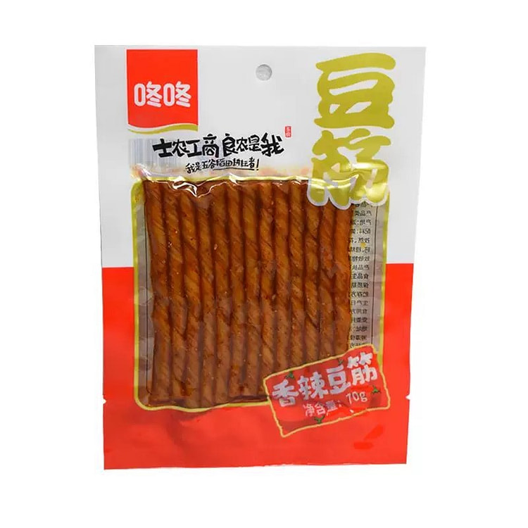 咚咚香辣豆筋条 (min 3)