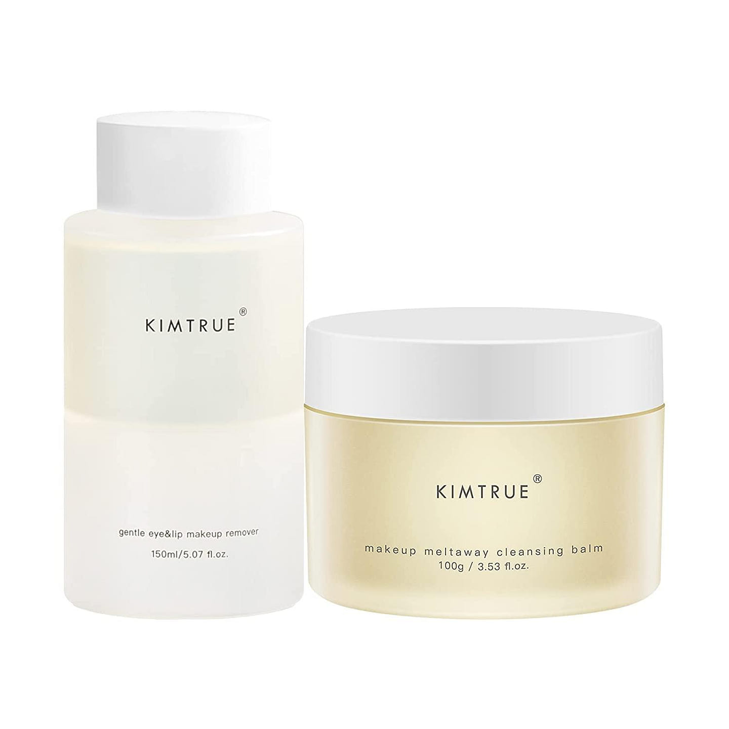 Mashed Potato Makeup Meltaway Cleansing Balm 100g and Eye and Lip Makeup Remover 150ml 2 count