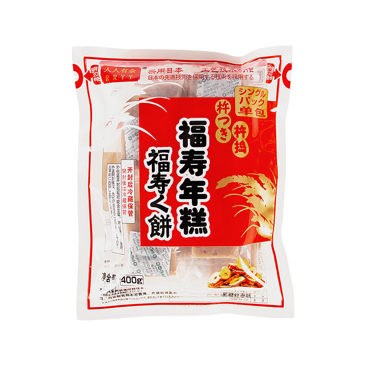 福寿黑糖红枣年糕日式拉丝糯米脆皮400g*1袋