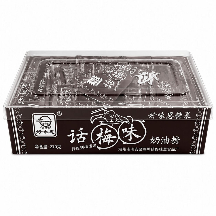 Haowesi Plum Cream Hard Candy 270 g