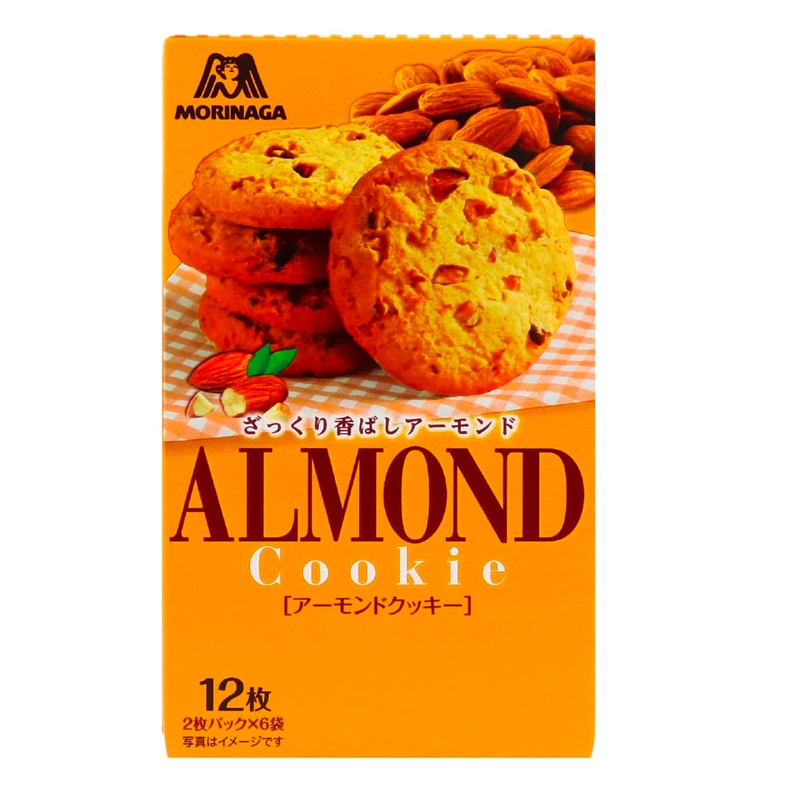 Japan Almond Cookies Biscuit Crispy Morinaga 130g 1 each