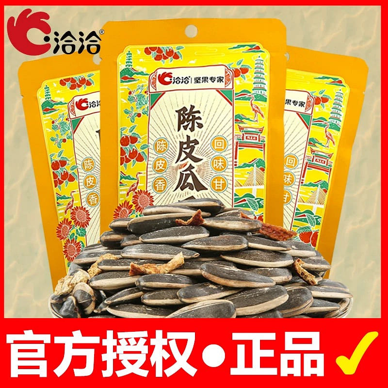 Qiaqiah peel and melon seeds 108g/ bag 1 each